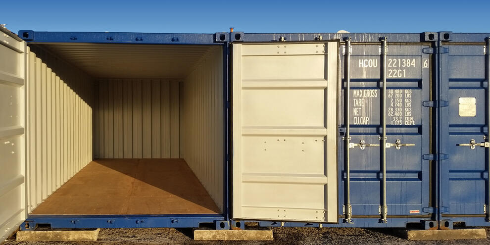 Safe & secure storage Container storage